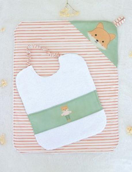 Coccolini Bib & Nursery Towel DIY Set