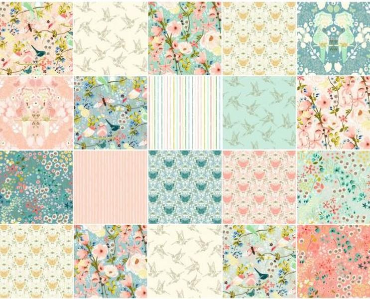 Serenity Blooms Fat Quarter Bundle