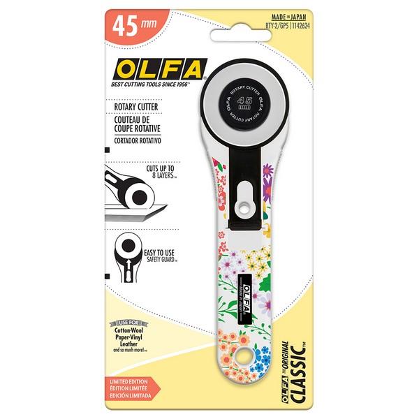 Olfa 45mm Rotary Cutter - Floral