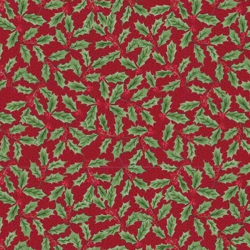 Merry Little Robin Holly - Red