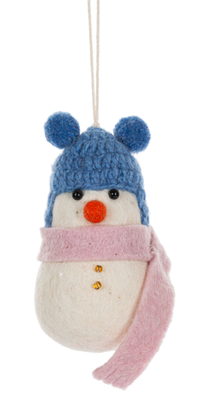 Warm & Fuzzy Wool Ornaments