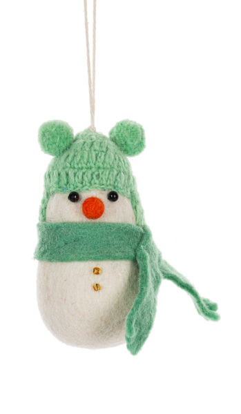 Warm & Fuzzy Wool Ornaments