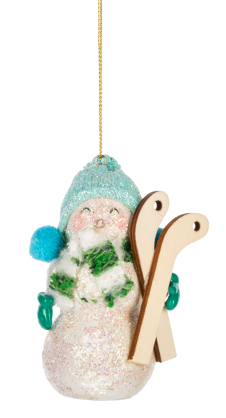 Winter Snowman Ornament