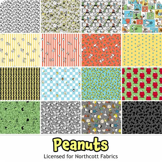 Peanuts 16 Pc. Fat Quarter Bundle