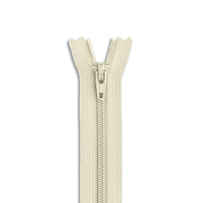 9" YKK Non-Separating Nylon Zipper