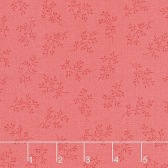 Olive Branch - Strawberry Pink Fat Quarter