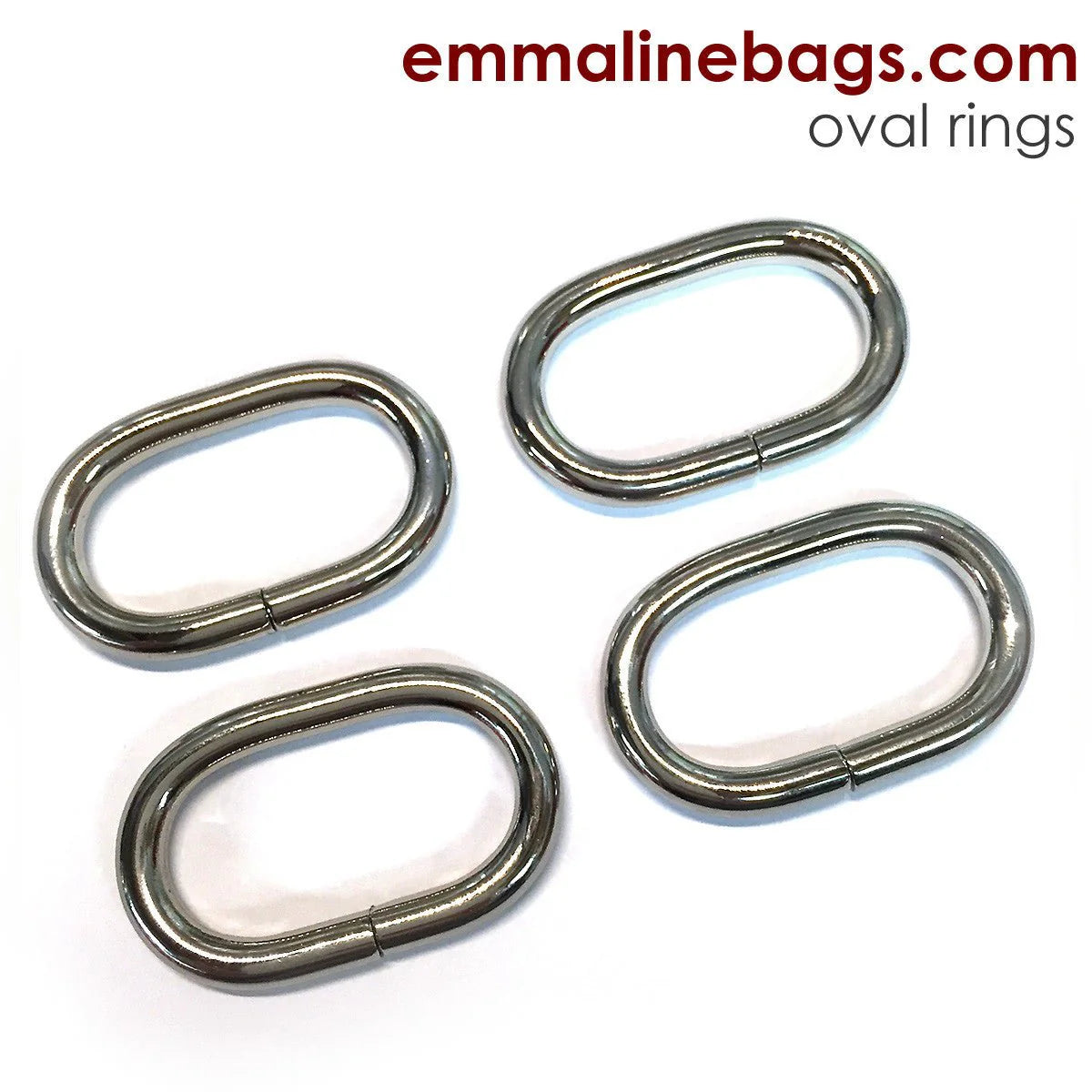 OVAL O-Rings: 1-1/4" (34 mm) (4 Pack)