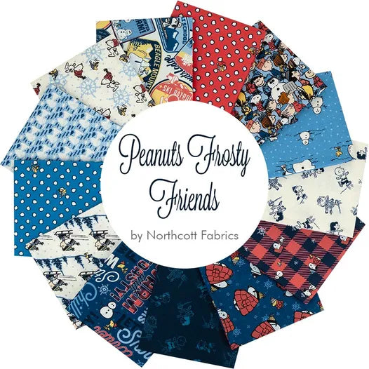 Peanuts Frosty Friends - Charm Pack