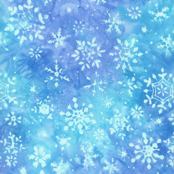 Snowflakes Frozen Pearl River Batik
