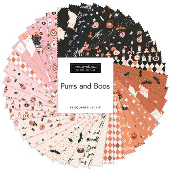 Purrs and Boos Charm Pack