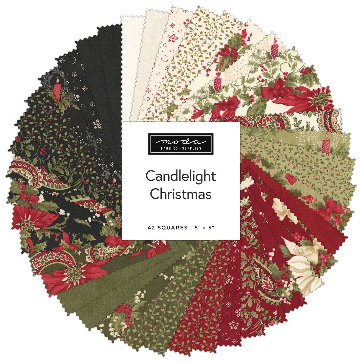 Candlelight Christmas Charm Pack
