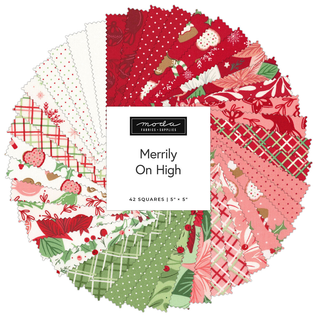 Merrily On High Charm Pack