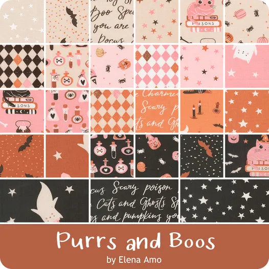 Purrs and Boos Charm Pack