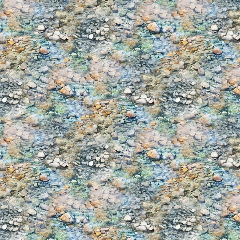 Rise and Cast River Rocks - Multi Natural Lake