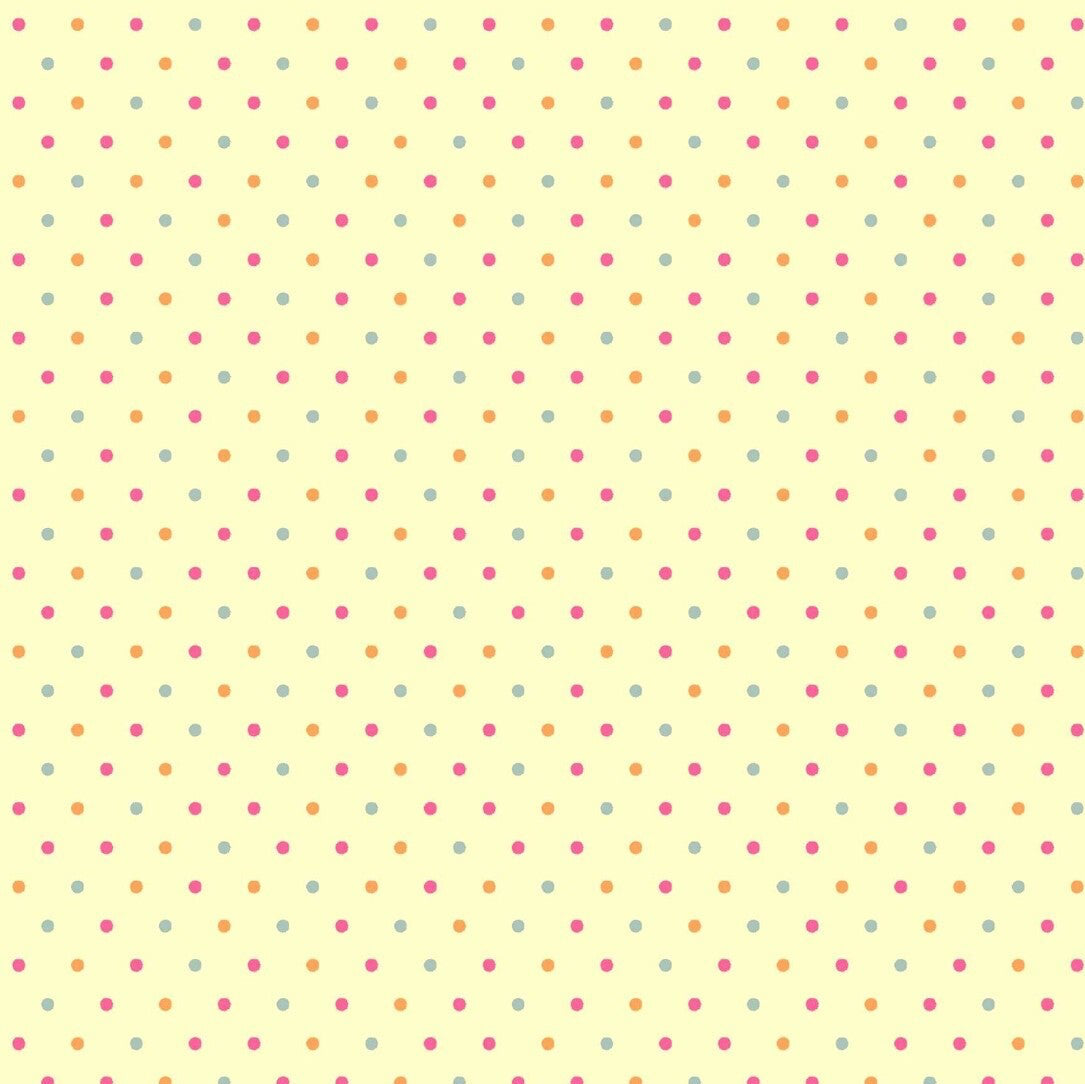 All Big Things Start Small Dots - Multi Yellow