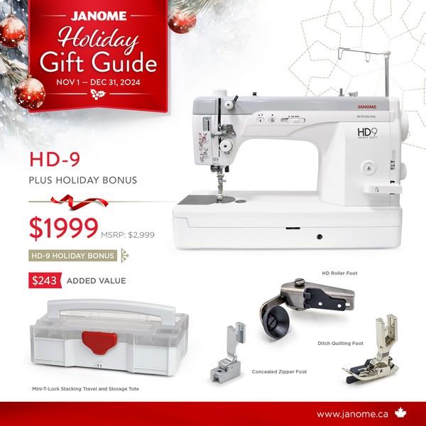 Janome HD9 Professional