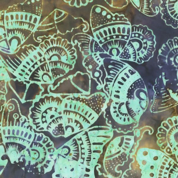 Anthology Batik - Aqua Butterfly