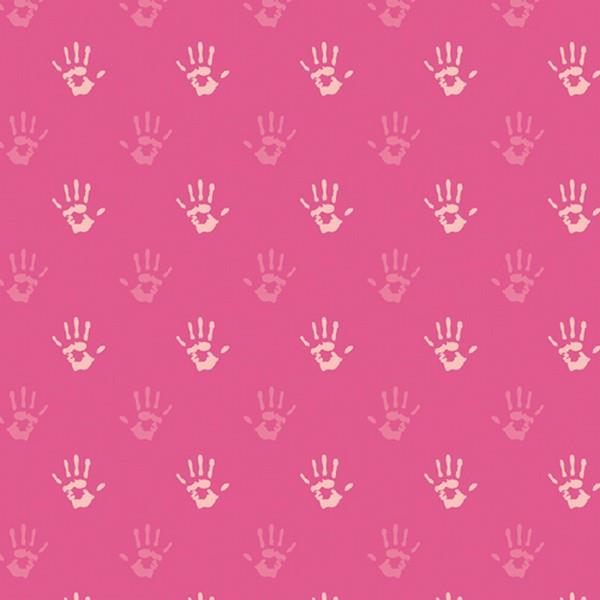 Playroom Handprints Pink