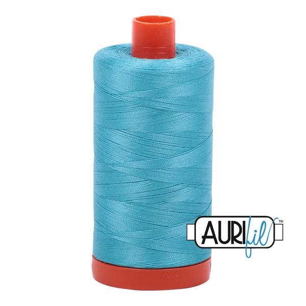 Aurifil 50 wt 5005 Bright Turquoise