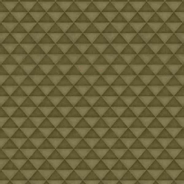 Folk Art Flannel Green Half Square Triangles 1/4m