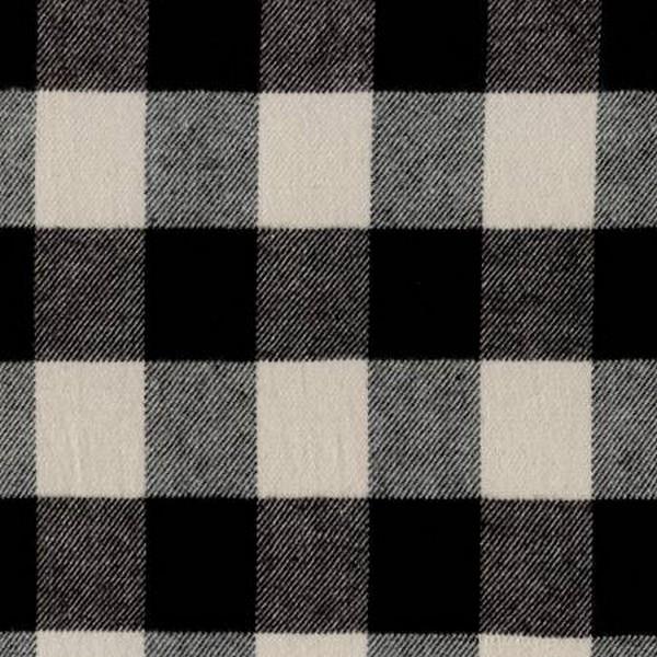 Primo Buffalo Plaid Cream/Black 1/4m