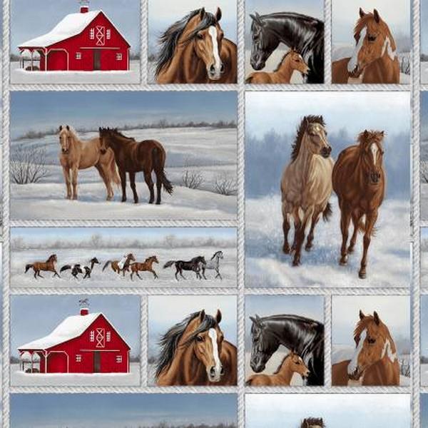 Horse Whisperer Patchwork Fat Quarter