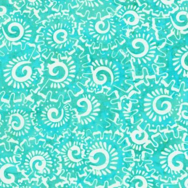 Seaglass Aqua Batik Fat Quarter