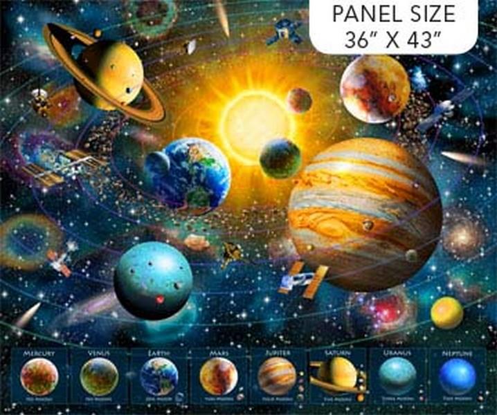 Universe Planets Panel