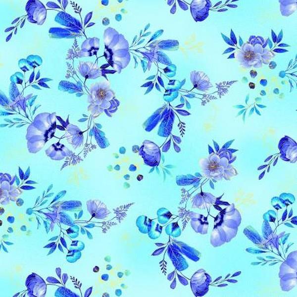 Royal Plume Floral Fat Quarter