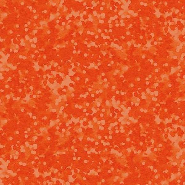 Row by Row Orange Water Dots