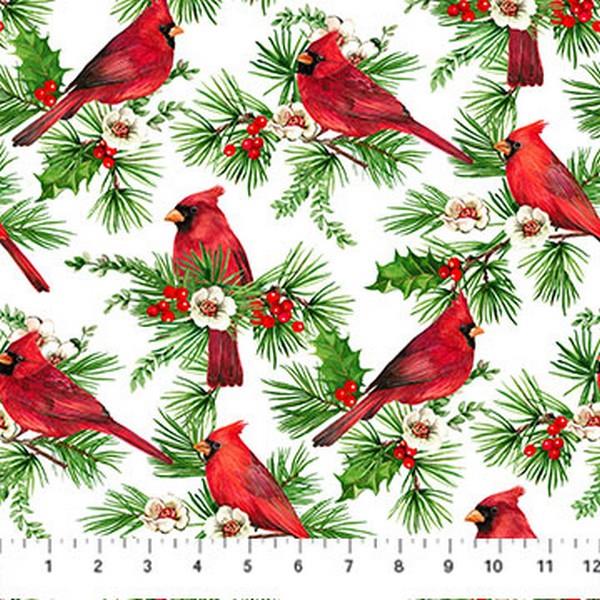 Cardinal Christmas White Cardinals