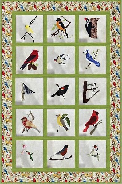 Feathered Friends Quilt Kit