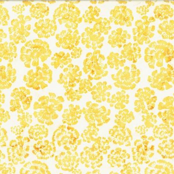 Yellow Floral Batik