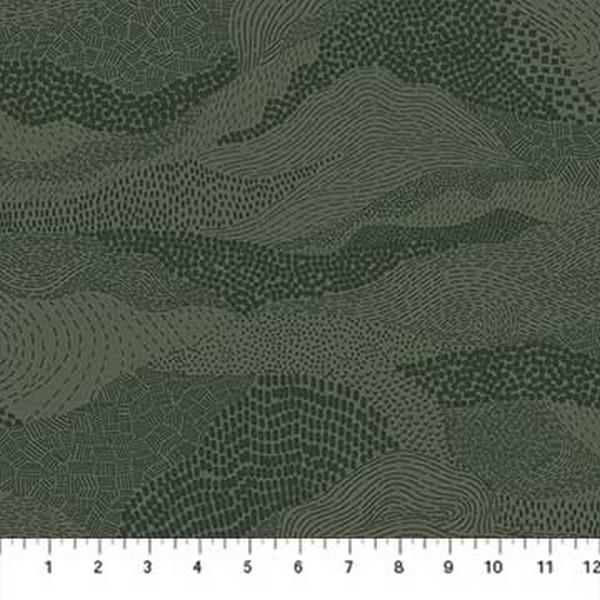 Elements Water Green Fat Quarter