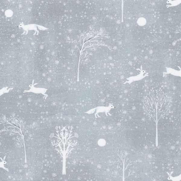 Snowy Fable GreyTrees, Rabbits & Foxes