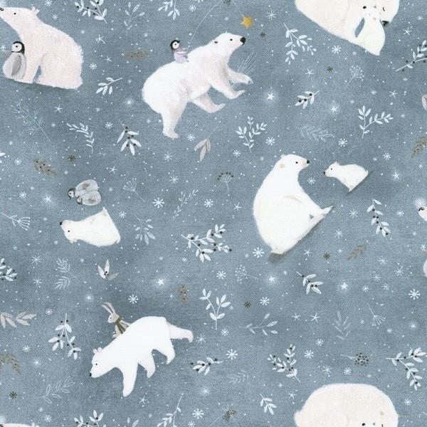 Snowy Fable Grey Bears