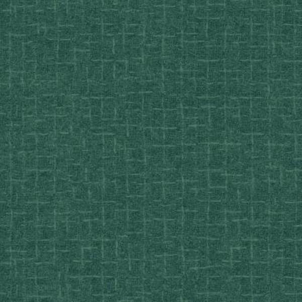 Woolies Teal Crosshatch Flannel