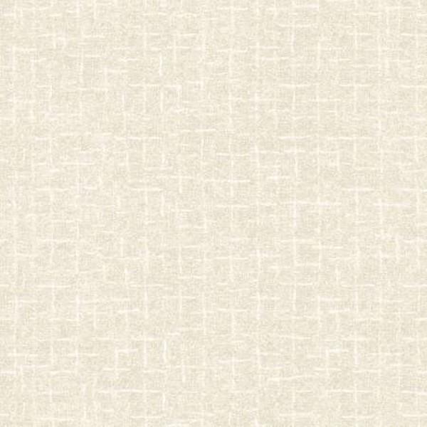 Woolies Flannel Cream Crosshatch