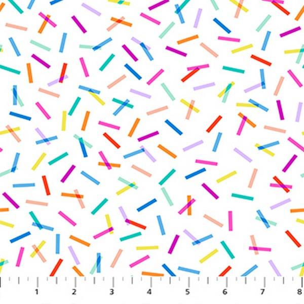 Dovetail Confetti White Multi