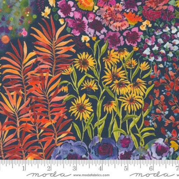 Floribunda Flower Child Floral Midnight