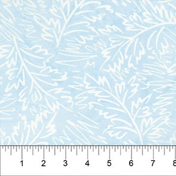 Scribbles Light Blue Batik