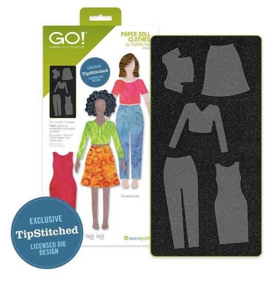 Accuquilt GO! Die Paper Doll Clothes