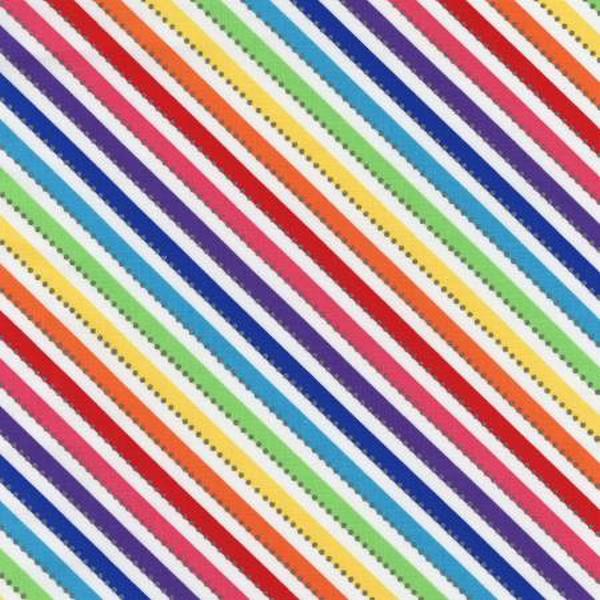 Be Colourful Bias Stripe Rainbow