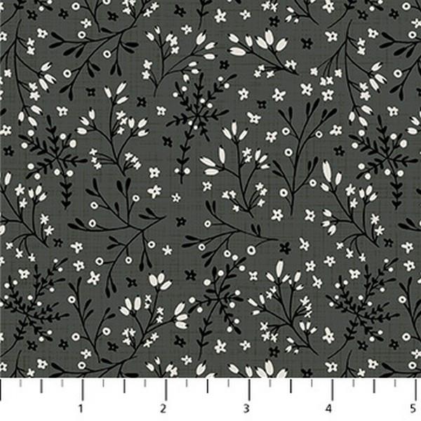 Grassland Ditsy Floral Gray