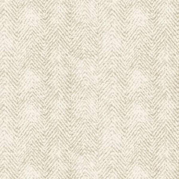 Woolies Flannel Cream Herringbone