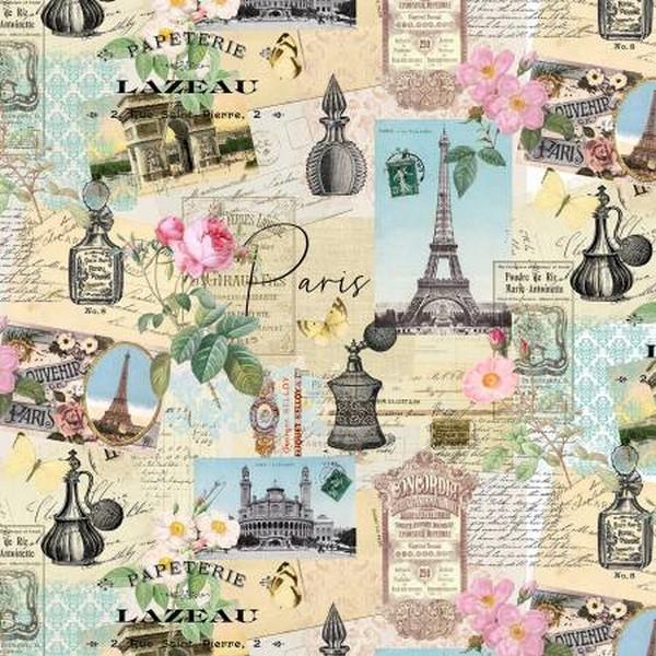 Fleur Paris Aesthetic Collage