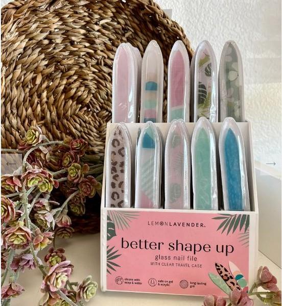 Better Shape Up Glass Nail File