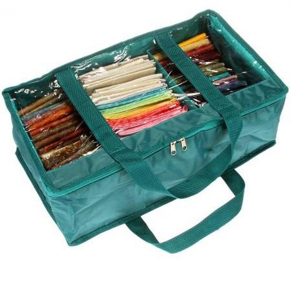 Quliters Fat Quarter Storage Bag (Green)