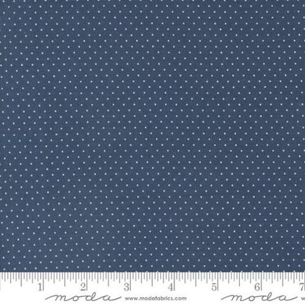 Enchantment Swiss Dot Indigo