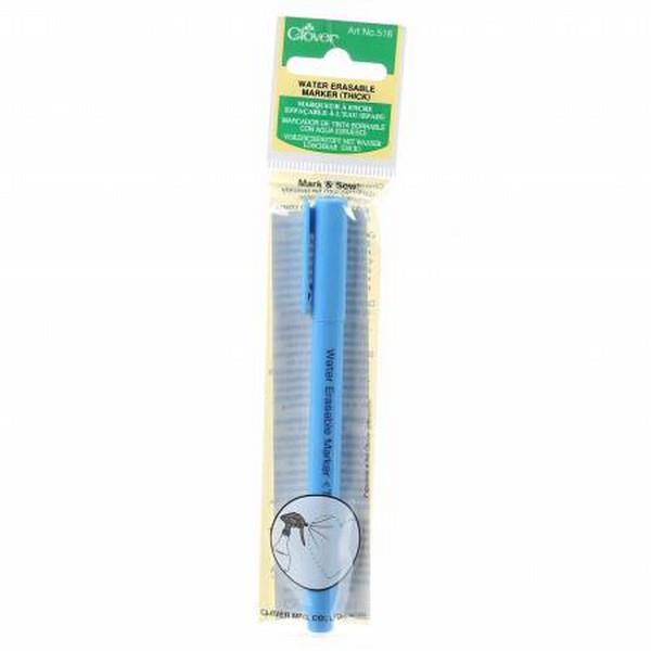 Clover Water Soluble Blue Marker (Thick)